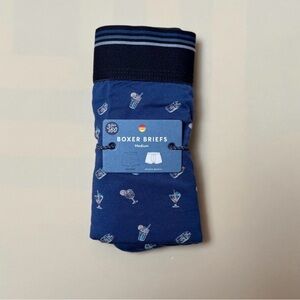 BOXER button Drink Print eye catching pattern chic mood by Marine Layer